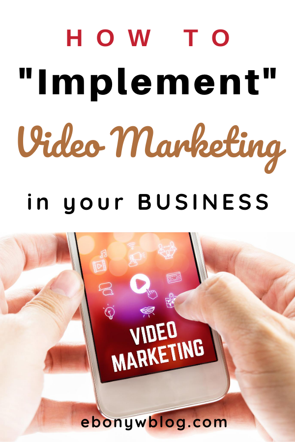 In this blog post, learn how to implement video marketing into your business #videotips #videomarketing #videomarketingtips #marketingtips