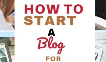 Blogging For Beginners- How To Start A Blog