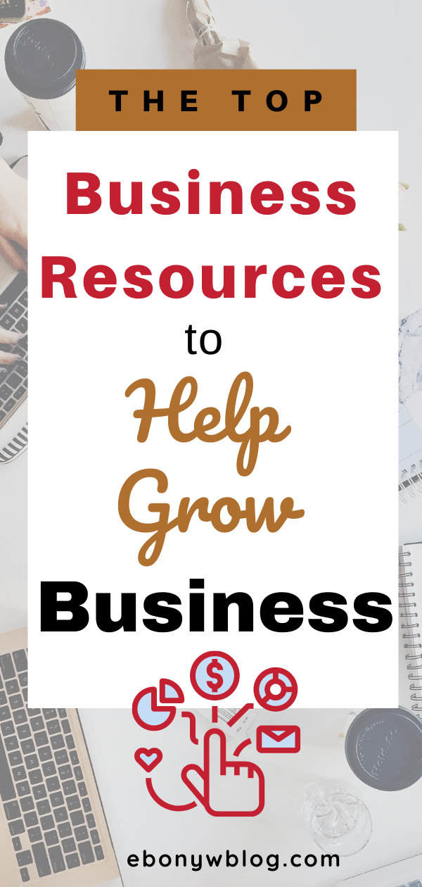 Here are some of the top recommended Business Resources that you can start using to help run and grow your business. Save this pin and click to find out more. #businesstipsandresources #bloggingtipsandresources #bloggingresourcestips #smallbusinessresources