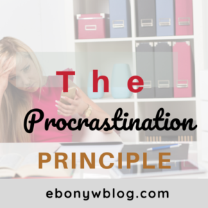 The Procrastination Principle