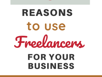 In this blog post, learn 3 reasons why using freelancers is beneficial for your business #freelancers