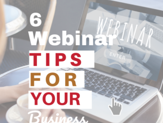 In this post, learn the top 6 webinar tips that will help grow your business. #webinartips #webinaressentials #webinartools