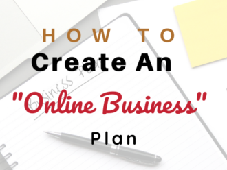 How To Create An Online Business Plan