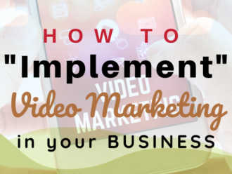 In this blog post, learn how to implement video marketing into your business #videotips #videomarketing #videomarketingtips #marketingtips