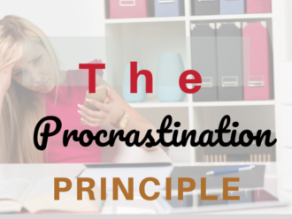 The Procrastination Principle